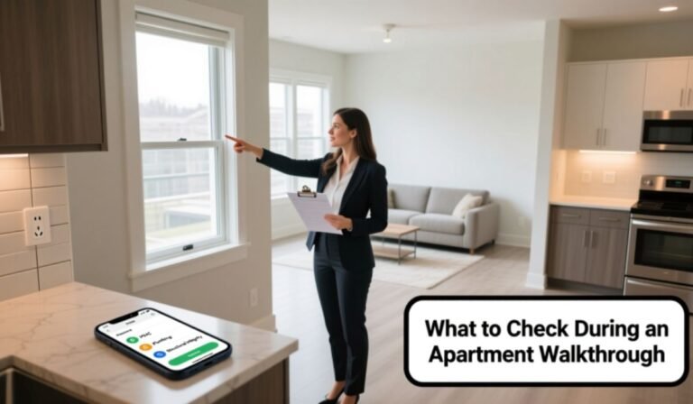 How to Know What to Look for During an Apartment Walkthrough