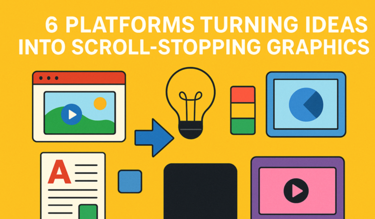 6 Platforms Turning Ideas Into Scroll-Stopping Graphics 6 Platforms Turning Ideas Into Scroll-Stopping Graphics