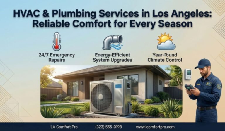 HVAC & Plumbing Services in Los Angeles: Reliable Comfort for Every Season
