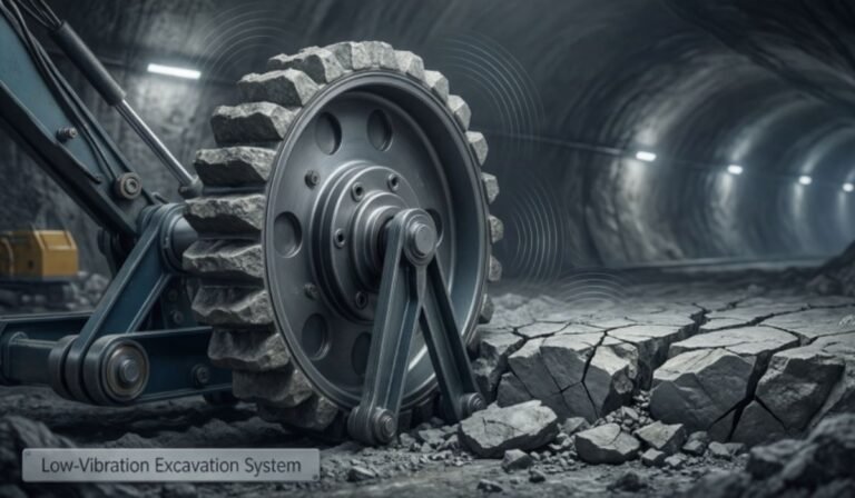 The Role of Rock Wheel in Low-Vibration Excavation Projects