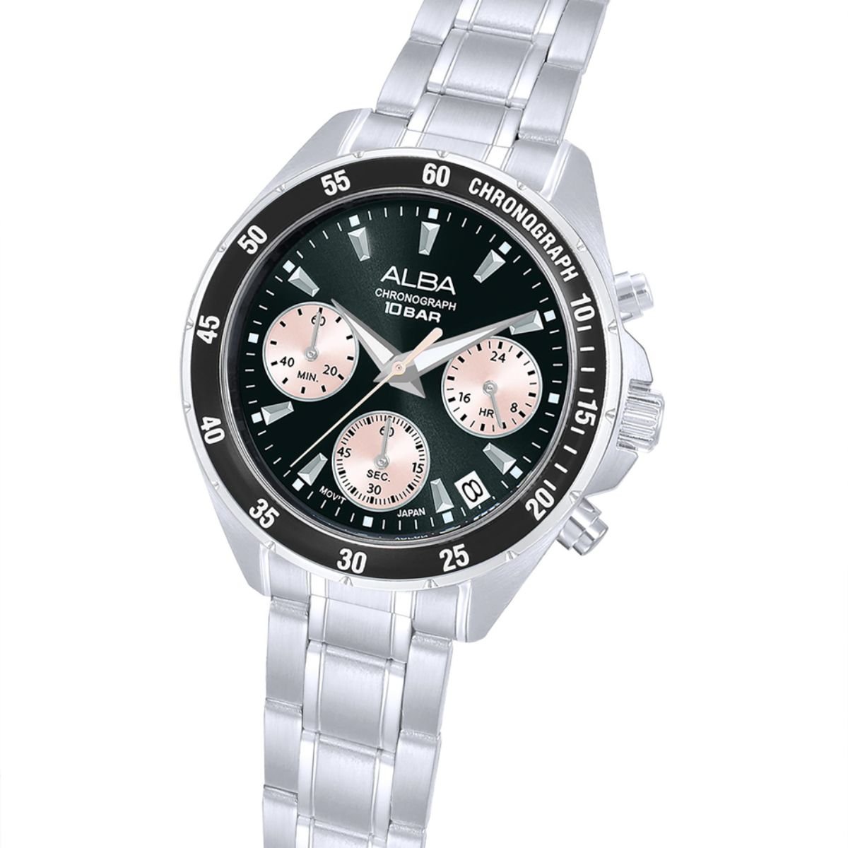 The Alba Active Chronograph Watch Is the Combination of Function and Style