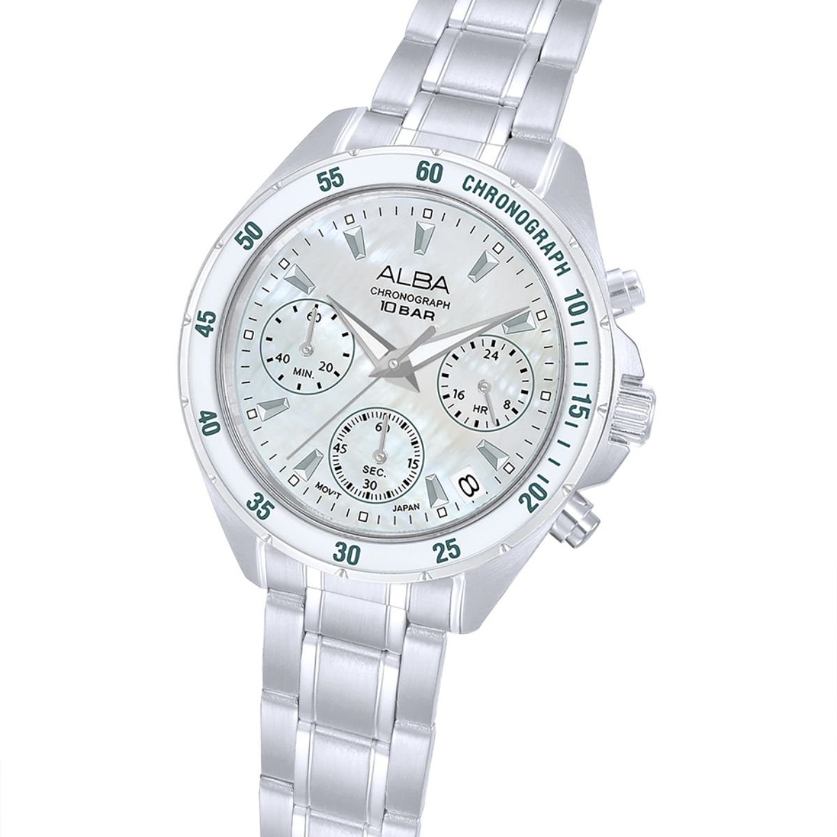 The Alba Active Chronograph Watch Is the Combination of Function and Style