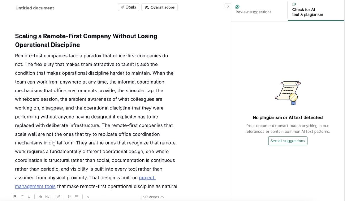 Scaling a Remote-First Company Without Losing Operational Discipline