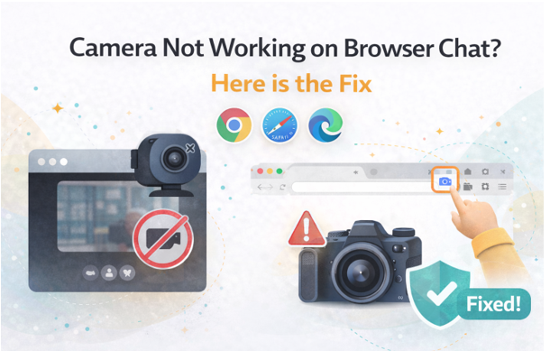Camera Not Working on Browser Chat? Here is the Fix (Chrome, Safari, Edge)