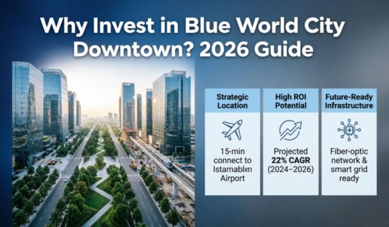 Why Invest in Blue World City Downtown? 2026 Guide