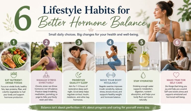 6 Lifestyle Habits for Better Hormone Balance