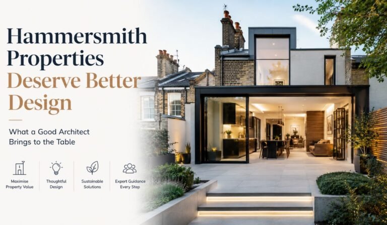 Hammersmith Properties Deserve Better Design: What a Good Architect Brings to the Table Hammersmith Properties Deserve Better Design: What a Good Architect Brings to the Table