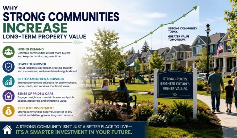 Why Strong Communities Increase Long-Term Property Value