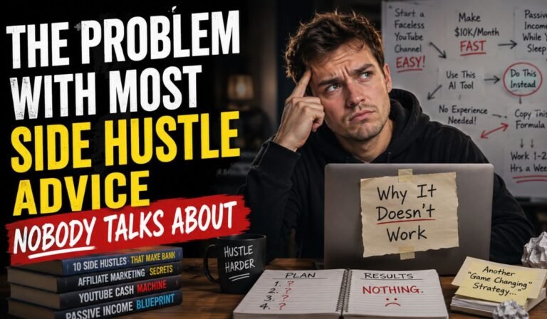 The Problem With Most Side Hustle Advice Nobody Talks About