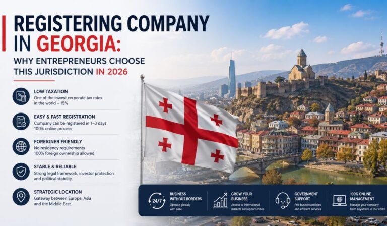 Registering Company in Georgia: Why Entrepreneurs Choose This Jurisdiction in 2026 Registering Company in Georgia: Why Entrepreneurs Choose This Jurisdiction in 2026