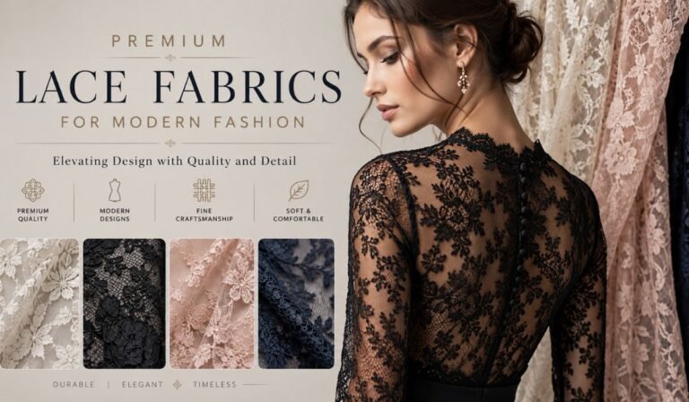 Premium Lace Fabrics for Modern Fashion: Elevating Design with Quality and Detail