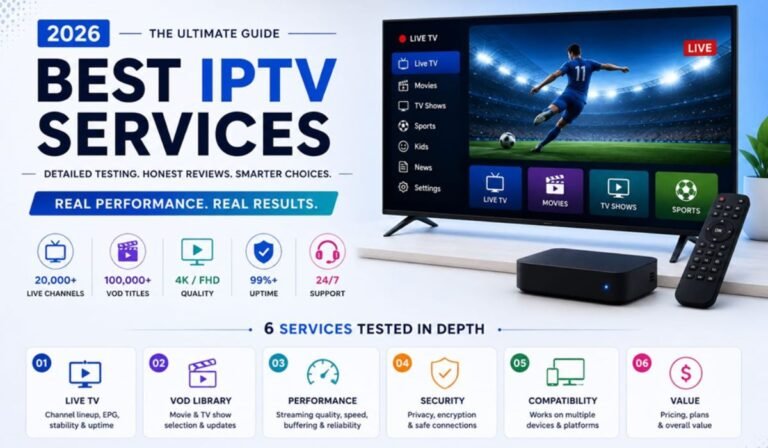 The Ultimate IPTV Provider Guide for 2026: Performance, Value & Reliability Compared The Ultimate IPTV Provider Guide for 2026: Performance, Value & Reliability Compared