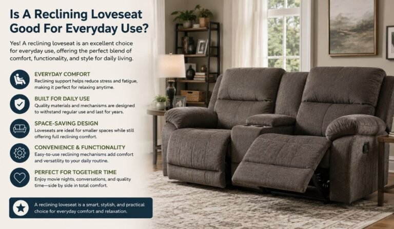 Is A Reclining Loveseat Good For Everyday Use?