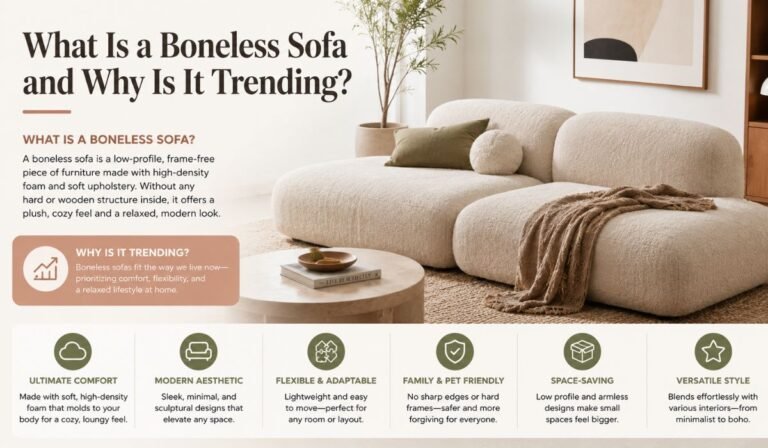 What Is a Boneless Sofa and Why Is It Trending?