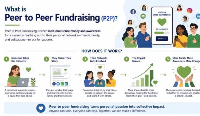 What is Peer to Peer Fundraising and How Does It Work?