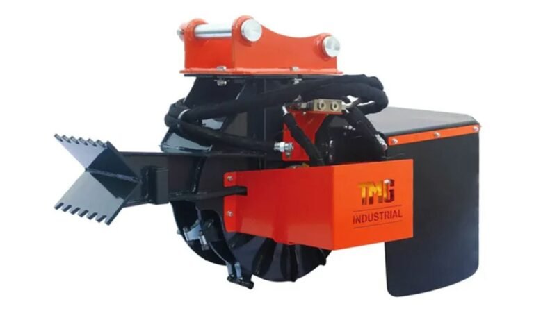 Excavator Stump Grinder Attachment: Efficient Tree Stump Removal for Land Clearing