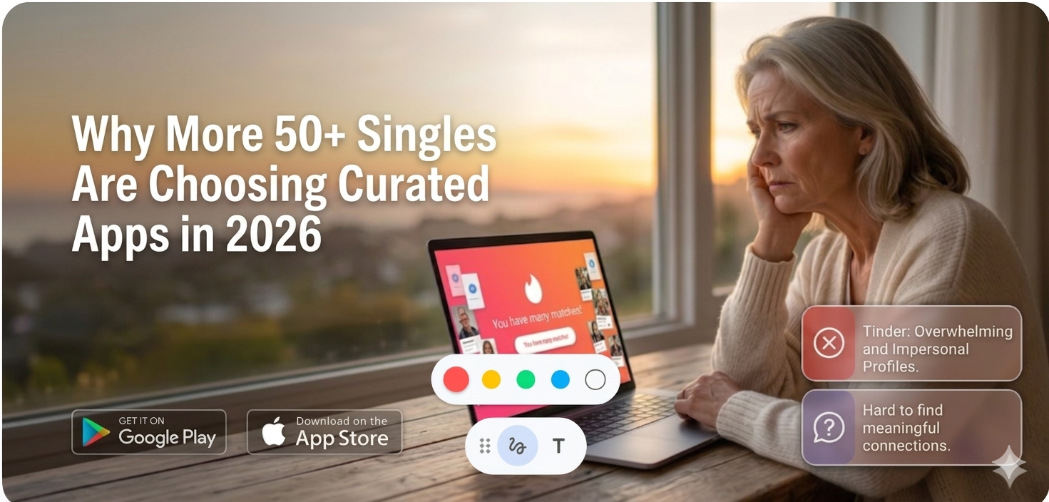 Why More 50+ Singles Are Choosing Curated Apps like Sequel Over Tinder in 2026