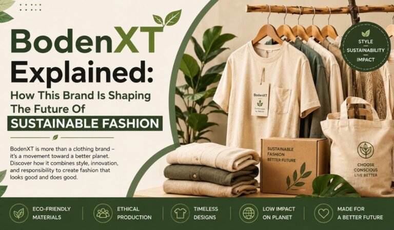 BodenXT Explained: How This Brand Is Shaping The Future Of Sustainable Fashion bodenxt