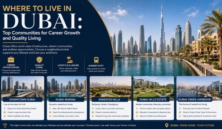 Where to Live in Dubai: Top Communities for Career Growth and Quality Living Where to Live in Dubai: Top Communities for Career Growth and Quality Living
