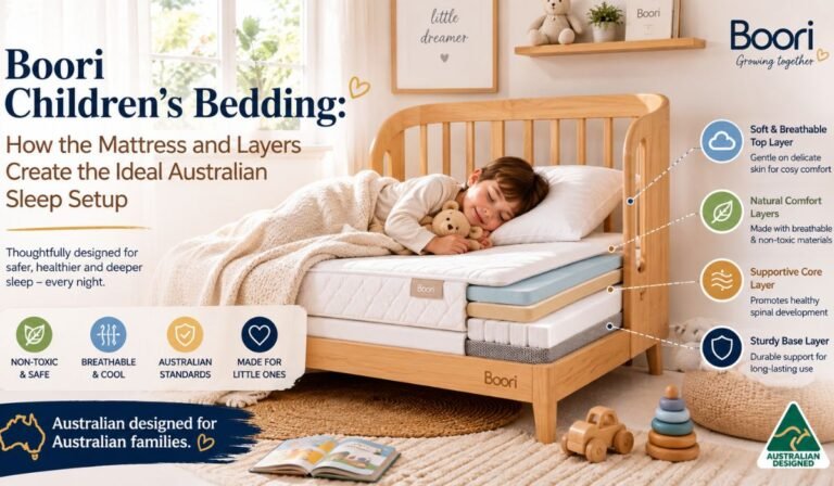 Boori Children's Bedding: How the Mattress and Layers Create the Ideal Australian Sleep Setup