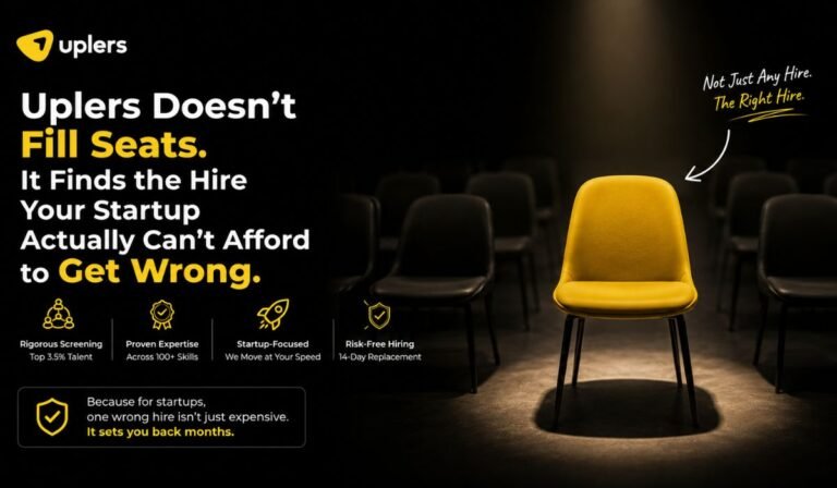 Uplers Doesn't Fill Seats. It Finds the Hire Your Startup Actually Can't Afford to Get Wrong.