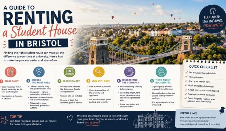 A Guide to Renting a Student House in Bristol A Guide to Renting a Student House in Bristol