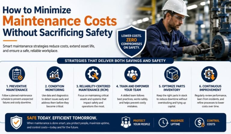 How to Minimize Maintenance Costs Without Sacrificing Safety How to Minimize Maintenance Costs Without Sacrificing Safety