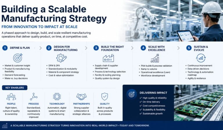 Building a Scalable Manufacturing Strategy for Hardware Products Building a Scalable Manufacturing Strategy for Hardware Products