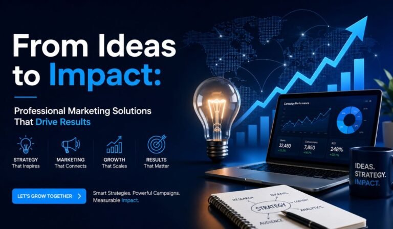 From Ideas to Impact: Professional Marketing Solutions That Drive Results