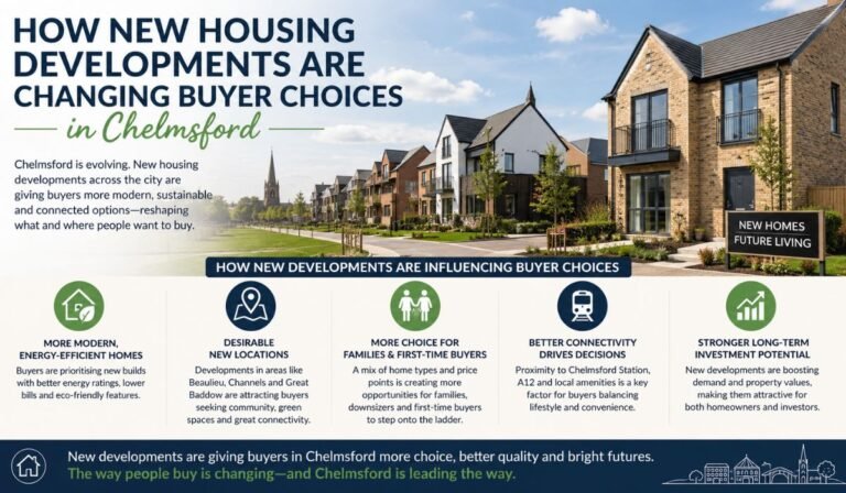 How New Housing Developments Are Changing Buyer Choices in Chelmsford