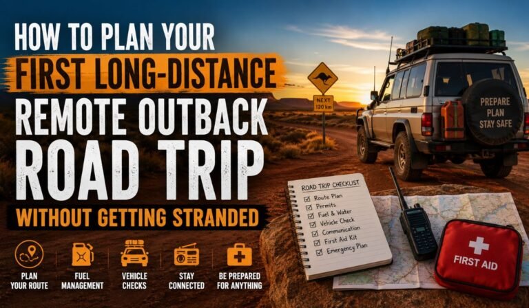 How to Plan Your First Long-Distance Remote Outback Road Trip Without Getting Stranded How to Plan Your First Long-Distance Remote Outback Road Trip Without Getting Stranded