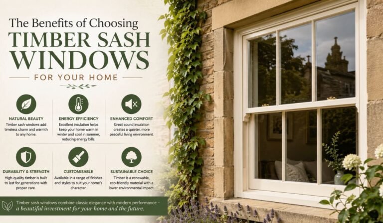 The Benefits of Choosing Timber Sash Windows for Your Home