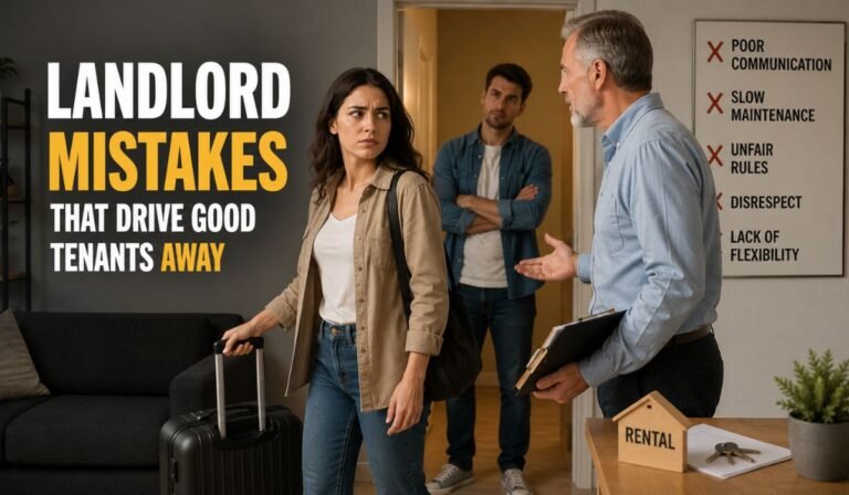Landlord Mistakes That Drive Good Tenants Away