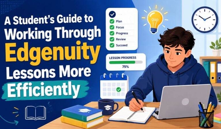 A Student’s Guide to Working Through Edgenuity Lessons More Efficiently A Student’s Guide to Working Through Edgenuity Lessons More Efficiently