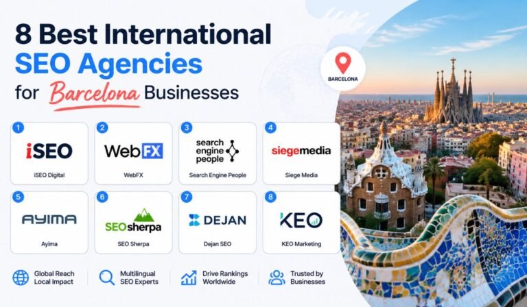 8 Best International SEO Agencies for Barcelona Businesses 8 Best International SEO Agencies for Barcelona Businesses