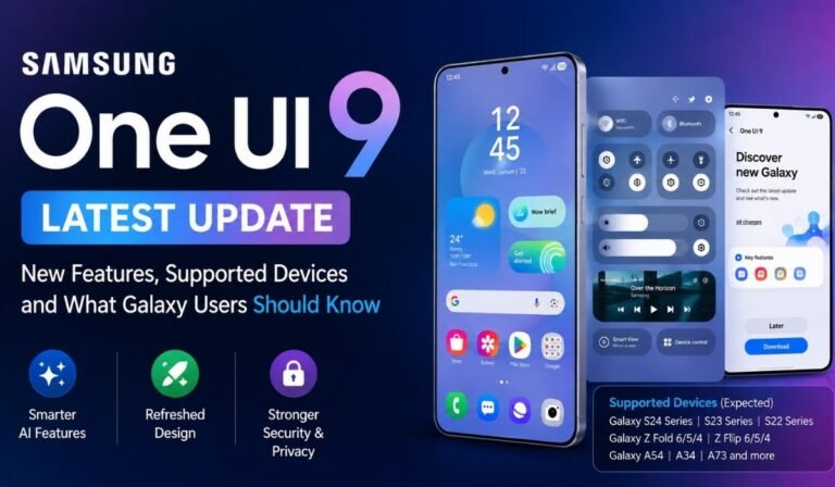 Samsung One UI 9 Update: New Features, Supported Devices and What Galaxy Users Should Know Samsung One UI 9 Update: New Features, Supported Devices and What Galaxy Users Should Know